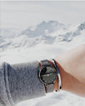  Shop Authentic Daniel Wellington Petite Sterling Black Dial Silver Mesh Bracelet Watch For Women - DW00100218 - Luxxuri