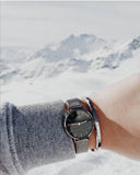  Shop Authentic Daniel Wellington Petite Sterling Black Dial Silver Mesh Bracelet Watch For Women - DW00100218 - Luxxuri