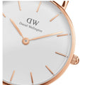  Shop Authentic Daniel Wellington Classic Petite York White Dial Brown Leather Strap Watch For Women - DW00100176 - Luxxuri
