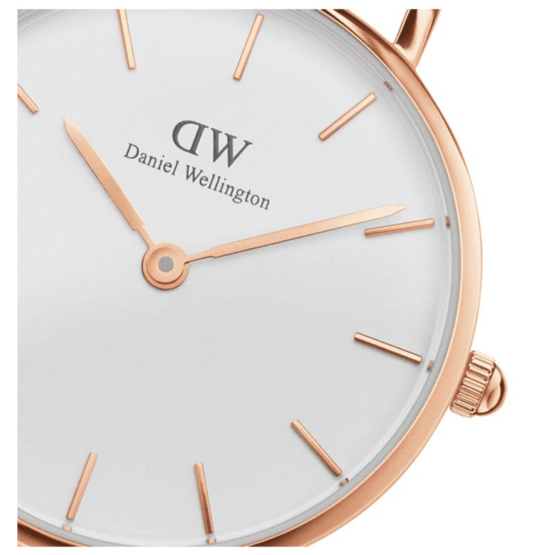  Shop Authentic Daniel Wellington Classic Somerset White Dial Blue Leather Strap Watch For Men - DW00100121 - Luxxuri