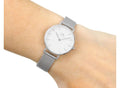  Shop Authentic Daniel Wellington Petite Sterling White Dial Silver Mesh Bracelet Watch For Women - DW00100220 - Luxxuri