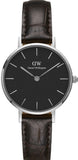  Shop Authentic Daniel Wellington Classic Petite York Black Dial Brown Leather Strap Watch For Women - DW00100238 - Luxxuri