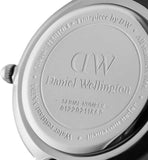  Shop Authentic Daniel Wellington Classic Petite Reading White Dial Black Leather Strap Watch For Women - DW00100241 - Luxxuri