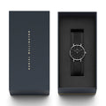  Shop Authentic Daniel Wellington Petite Ashfield Black Dial Black Mesh Strap Watch For Women - DW00100246 - Luxxuri