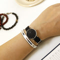  Shop Authentic Daniel Wellington Petite Cornwall Black Dial Black Nylon Strap Watch For Women - DW00100248 - Luxxuri
