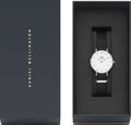  Shop Authentic Daniel Wellington Classic Petite Cornwall White Dial Black Nylon Strap Watch For Women - DW00100252 - Luxxuri