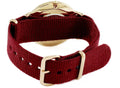  Shop Authentic Daniel Wellington Classic Roselyn White Dial Red NATO Strap Watch For Women - DW00100271 - Luxxuri