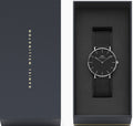  Shop Authentic Daniel Wellington Petite Ashfield Black Dial Black Mesh Strap Watch For Women - DW00100308 - Luxxuri