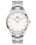  Shop Authentic Daniel Wellington Iconic White Dial Silver Steel Strap Watch For Men - DW00100341 - Luxxuri