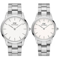  Shop Authentic Daniel Wellington Iconic Link White Dial Silver Steel Strap Watch For Women - DW00100207 - Luxxuri