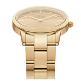  Shop Authentic Daniel Wellington Iconic Link Unitone Gold Dial Gold Steel Strap Watch For Women - DW00100403 - Luxxuri