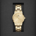  Shop Authentic Daniel Wellington Iconic Link Unitone Gold Dial Gold Steel Strap Watch For Women - DW00100403 - Luxxuri