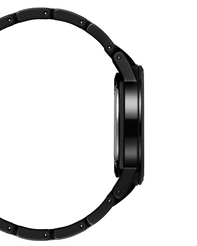  Shop Authentic Daniel Wellington Iconic Link Ceramic Black Dial Black Steel Strap Watch For Women - DW00100414 - Luxxuri