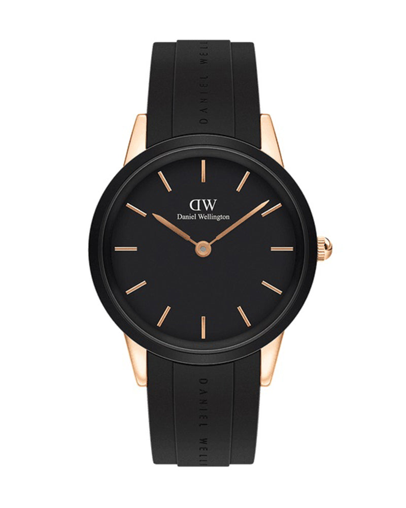  Shop Authentic Daniel Wellington Iconic Motion Black Dial Black Rubber Strap Watch For Men - DW00100425 - Luxxuri