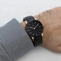 Shop Authentic Daniel Wellington Iconic Motion Black Dial Black Rubber Strap Watch For Men - DW00100425 - Luxxuri