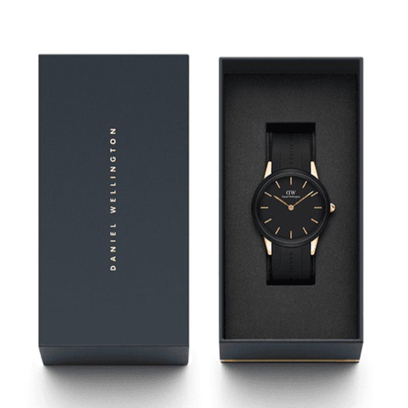  Shop Authentic Daniel Wellington Iconic Motion Black Dial Black Rubber Strap Watch For Men - DW00100425 - Luxxuri