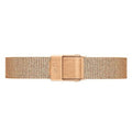  Shop Authentic Daniel Wellington Petite Pressed Melrose Black Dial Rose Gold Mesh Strap Watch For Women - DW00100440 - Luxxuri