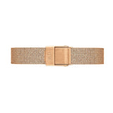  Shop Authentic Daniel Wellington Petite Pressed Melrose White Dial Gold Mesh Bracelet Watch For Women - DW00100447 - Luxxuri