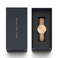  Shop Authentic Daniel Wellington Petite Rose Gold Dial Rose Gold Mesh Bracelet Watch For Women - DW00100470 - Luxxuri