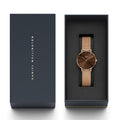  Shop Authentic Daniel Wellington Petite Melrose Brown Dial Rose Gold Mesh Strap Watch For Women - DW00100477 - Luxxuri