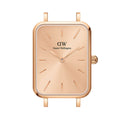  Shop Authentic Daniel Wellington Quadro Unitone Rose Gold Dial Rose Gold Mesh Strap Watch For Women - DW00100484 - Luxxuri