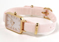  Shop Authentic Daniel Wellington Quadro Pressed Mother of Pearl Pink Dial Pink Nylon Strap Watch For Women - DW00100509 - Luxxuri