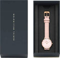  Shop Authentic Daniel Wellington Petite Rouge Pink Dial Pink Leather Strap Watch For Women - DW00100511 - Luxxuri
