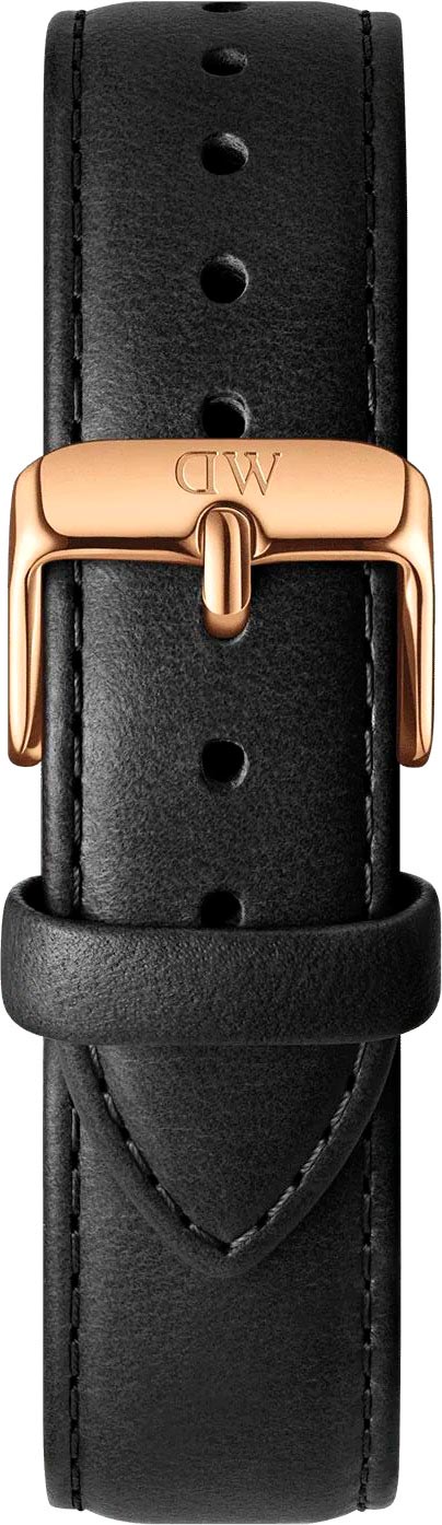  Shop Authentic Daniel Wellington Iconic Chronograph Sheffield White Dial Black Leather Strap Watch For Men - DW00100646 - Luxxuri