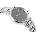  Shop Authentic Daniel Wellington Link Grey Dial Silver Steel Strap Watch For Men - DW00100328 - Luxxuri