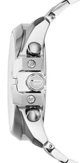  Shop Authentic Diesel Mega Chief Quartz Chronograph White Dial Steel Strap Watch For Men - DZ4328 - Luxxuri