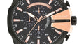  Shop Authentic Diesel Mega Chief Black Dial Black Steel Strap Watch For Men - DZ4309 - Luxxuri