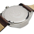  Shop Authentic Diesel Mega Chief Light Blue Dial Brown Leather Strap Watch For Men - DZ4281 - Luxxuri