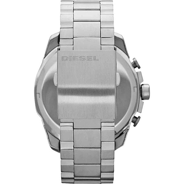 Shop Authentic Diesel Mega Chief Chronograph Blue Dial Silver Steel Strap Watch For Men - DZ4417 - Luxxuri