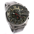  Shop Authentic Diesel  Mega Chief Chronograph Grey Dial Grey Steel Strap Watch For Men - DZ4421 - Luxxuri
