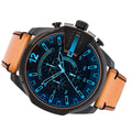  Shop Authentic Diesel Mega Chief Chronograph Copper Dial Brown Leather Strap Watch For Men - DZ4476 - Luxxuri