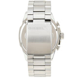  Shop Authentic Diesel Mega Chief Chronograph Silver Dial Silver Steel Strap Watch For Men - DZ4477 - Luxxuri