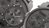  Shop Authentic Diesel Mr Daddy 1.0 Gray Dial Gray Stainless Steel Watch For Men - DZ7247 - Luxxuri