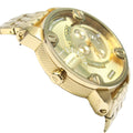  Shop Authentic Diesel Big Daddy Analog Gold Dial Gold Stainless Steel Watch For Men - DZ7287 - Luxxuri