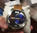  Shop Authentic Diesel Mini Daddy Blue & Black Dial Brown Leather Strap Watch For Men - DZ7308 - Luxxuri