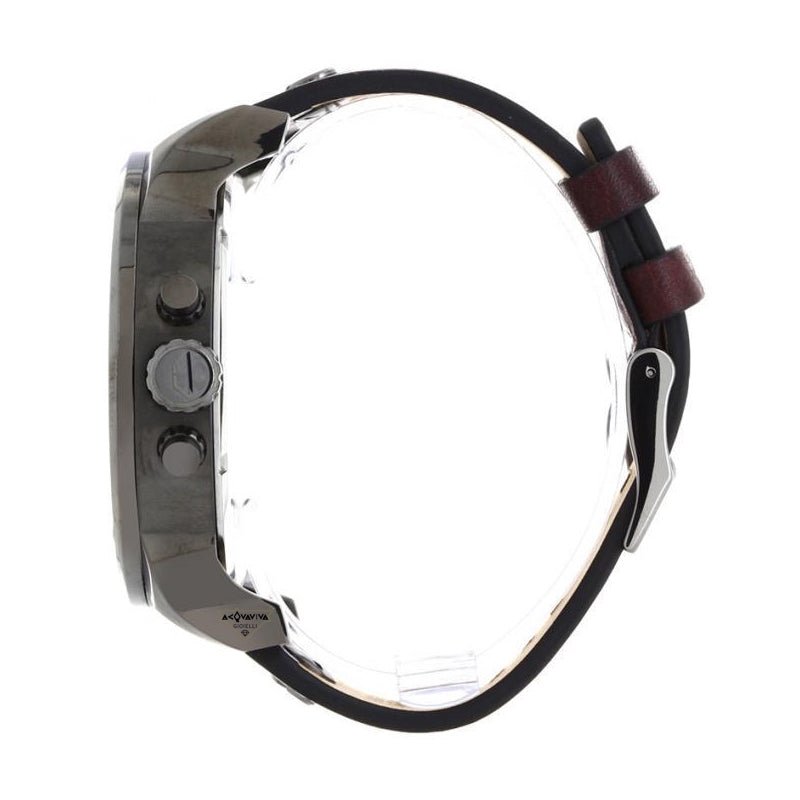  Shop Authentic Diesel Mr Daddy Blue Dial Brown Leather Strap Watch For Men - DZ7314 - Luxxuri