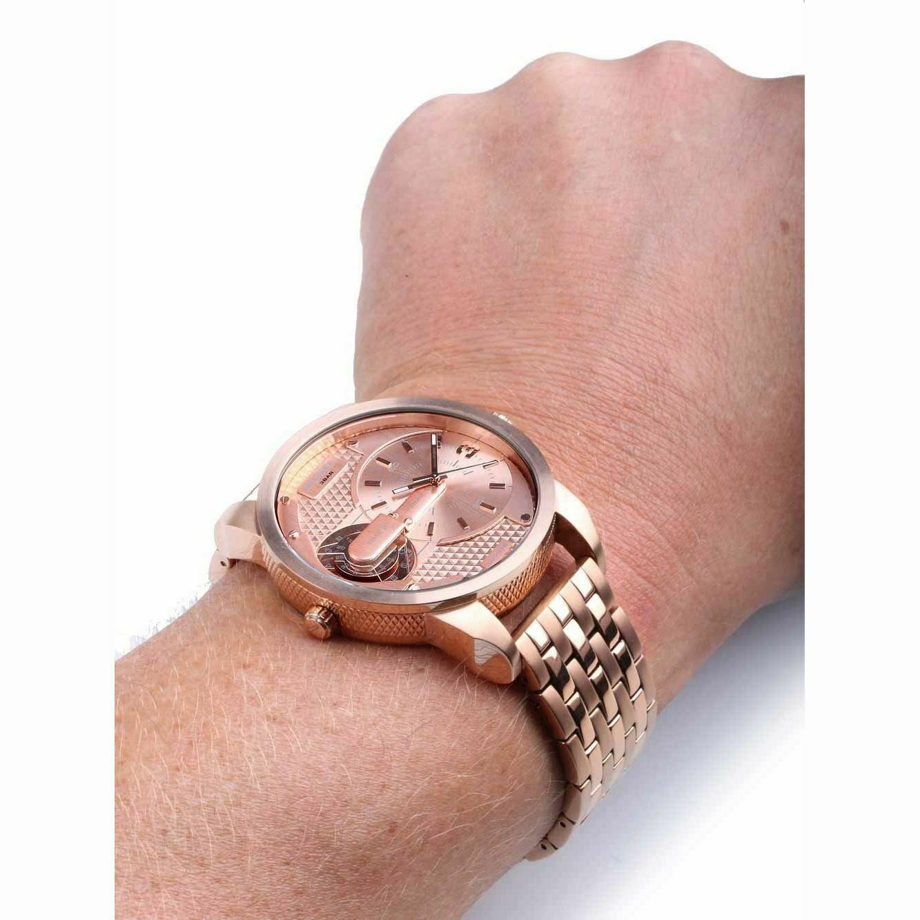  Shop Authentic Diesel Mini Daddy Rose Gold Dial Rose Gold Steel Strap Watch For Men - DZ7318 - Luxxuri