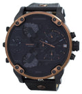  Shop Authentic Diesel Mr Daddy 2.0 Chronograph Black Dial Black Steel Strap Watch For Men - DZ7400 - Luxxuri