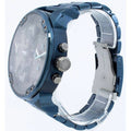  Shop Authentic Diesel Daddy 2.0 Chronograph Quartz Grey Dial Blue Steel Strap Watch For Men - DZ7414 - Luxxuri