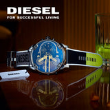  Shop Authentic Diesel Mr. Daddy 2.0 Chronograph Black Dial Grey Nylon Strap Watch For Men - DZ7429 - Luxxuri