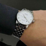  Shop Authentic Mido Baroncelli II Automatic White Dial Silver Steel Strap Watch For Men - M8600.4.26.1 - Luxxuri