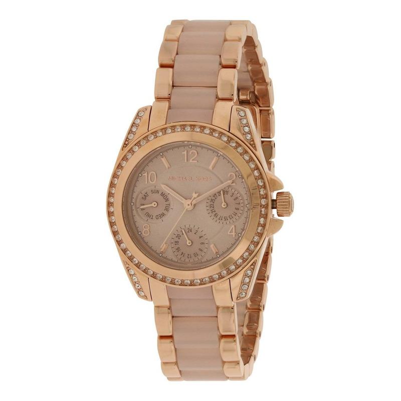  Shop Authentic Michael Kors Blair Rose Gold Dial Two Tone Steel Strap Watch for Women - MK6175 - Luxxuri