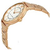  Shop Authentic Marc Jacobs Roxy White Dial Rose Gold Steel Strap Watch for Women - MJ3523 - Luxxuri