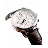  Shop Authentic Tissot T Race PRC 200 Chronograph White Dial Brown Leather Strap Watch for Men -  T17.1.516.32 - Luxxuri