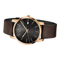  Shop Authentic Calvin Klein City Chronograph Brown Dial Brown Leather Strap Watch for Men - K2G2G6G3 - Luxxuri