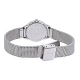  Shop Authentic Calvin Klein Minimal Black Dial Silver Mesh Bracelet Watch for Women - K3M53151 - Luxxuri